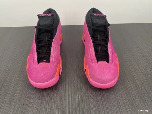 Cheap Husky Pink Retro DH4121-600 Jordan (W) 14 Low Shocking 0512